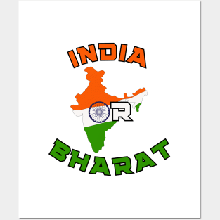 India or Bharat - Akhand All Together Posters and Art